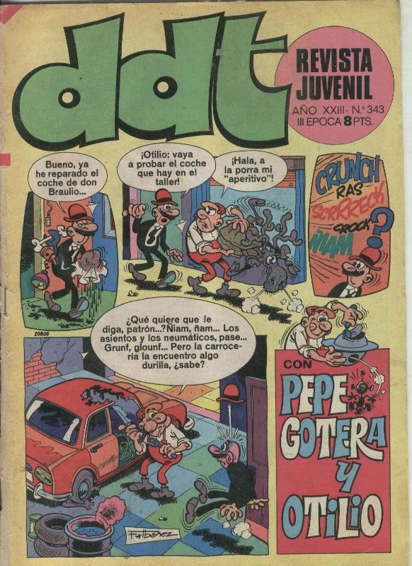 DDT tercera epoca numero 343: Anacleto, Carioco, La familia Cebolleta
