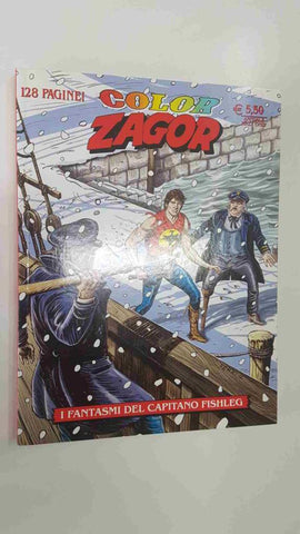 Color Zagor num 1 agosto 2013 - I Fantasmi del Capitano Fishleg
