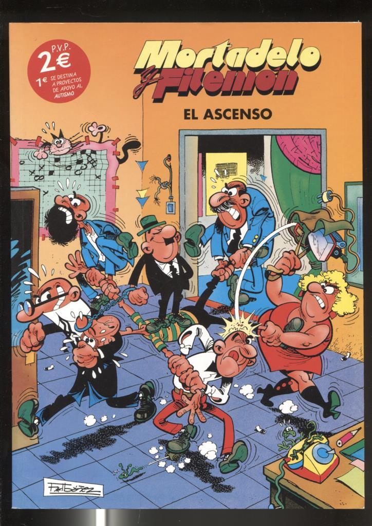 Proyecto Autismo: Mortadelo y Filemon: el ascenso