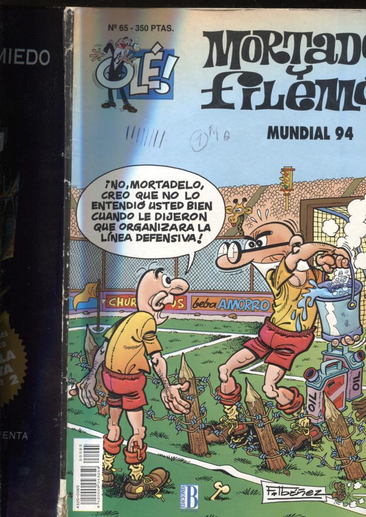 Coleccion Ole Relieve numero 065: Mortadelo y Filemon: Mundial 94