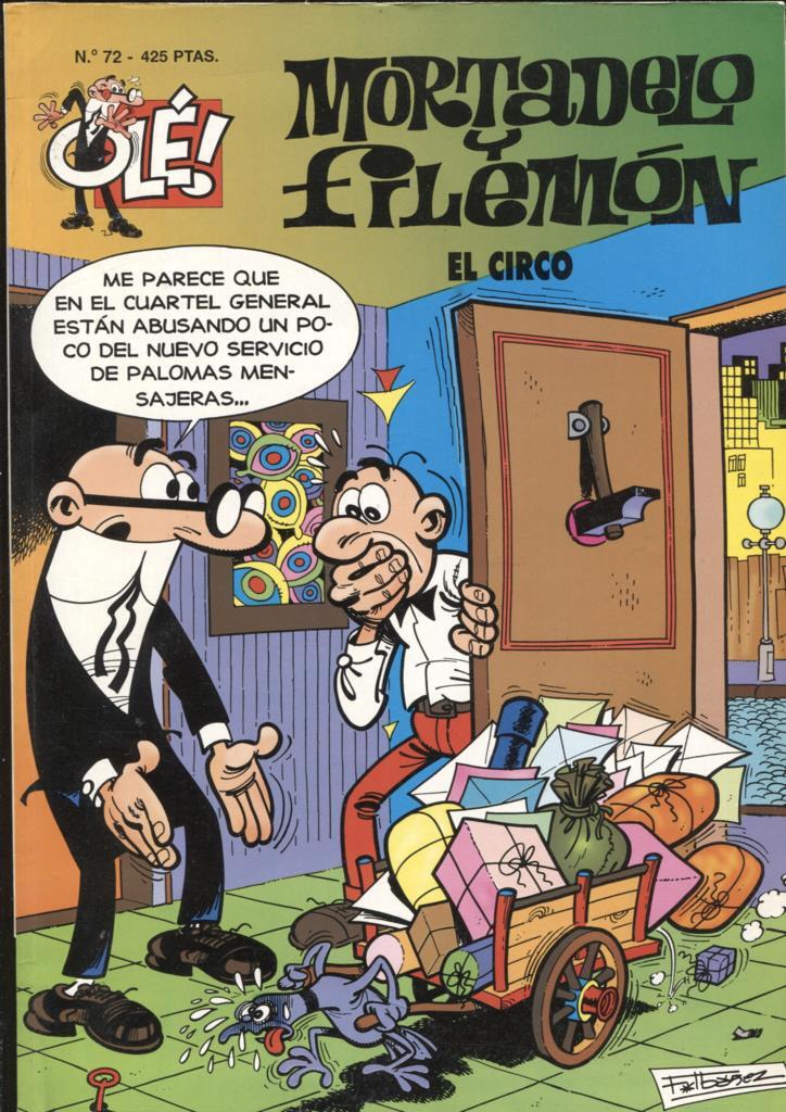 Coleccion Ole numero 072: Mortadelo y Filemon: El circo