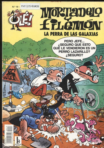 Coleccion Ole numero 018: Mortadelo y Filemon: La perra de las galaxias