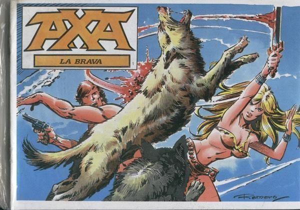 Axa la brava, coleccion (con dedicatoria personal de Badia al dueño original)