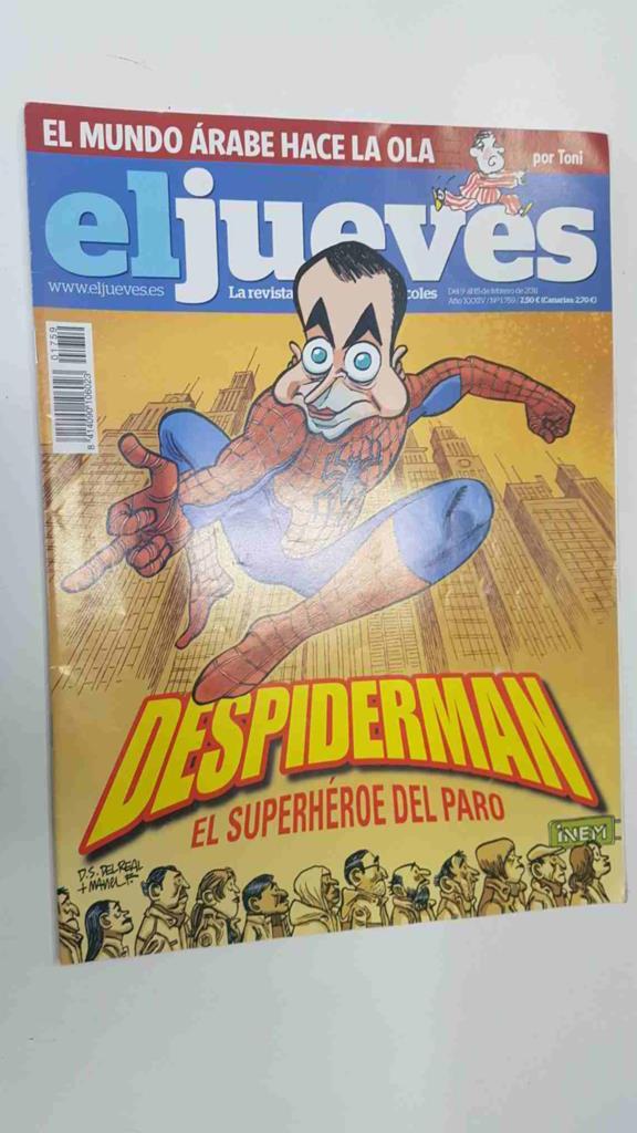 el jueves num 1759, año XXXIV: Despiderman el superheroe del paro (feb 2011) - Poster: Saga Crepusculo