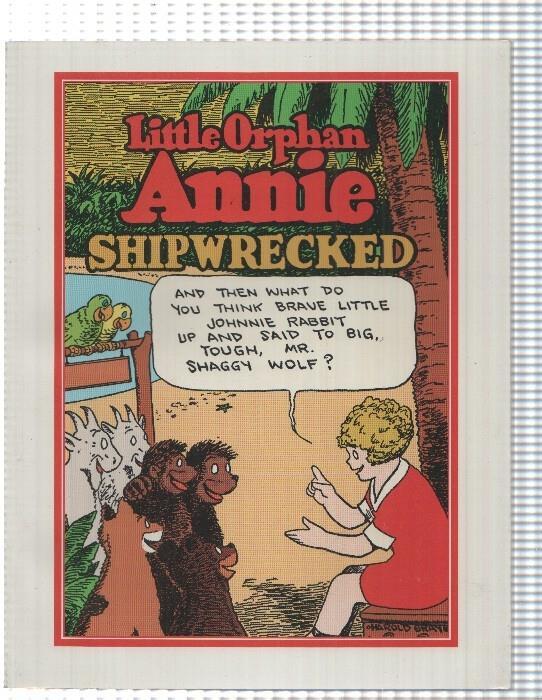 Pacific Comics: Little Orphan Annie - Swipwrecked. Harold Gray