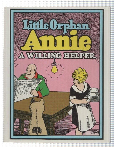 Pacific Comics: Little Orphan Annie a willing helper. Harold Gray