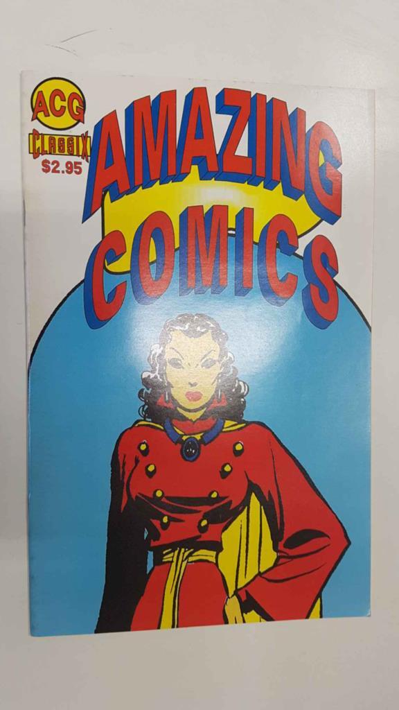 Amazing Comics num 2 - Terry and the Pirates. ACG reprints stories from Milton Caniff classic Terry and the Pirates adventure comic strip