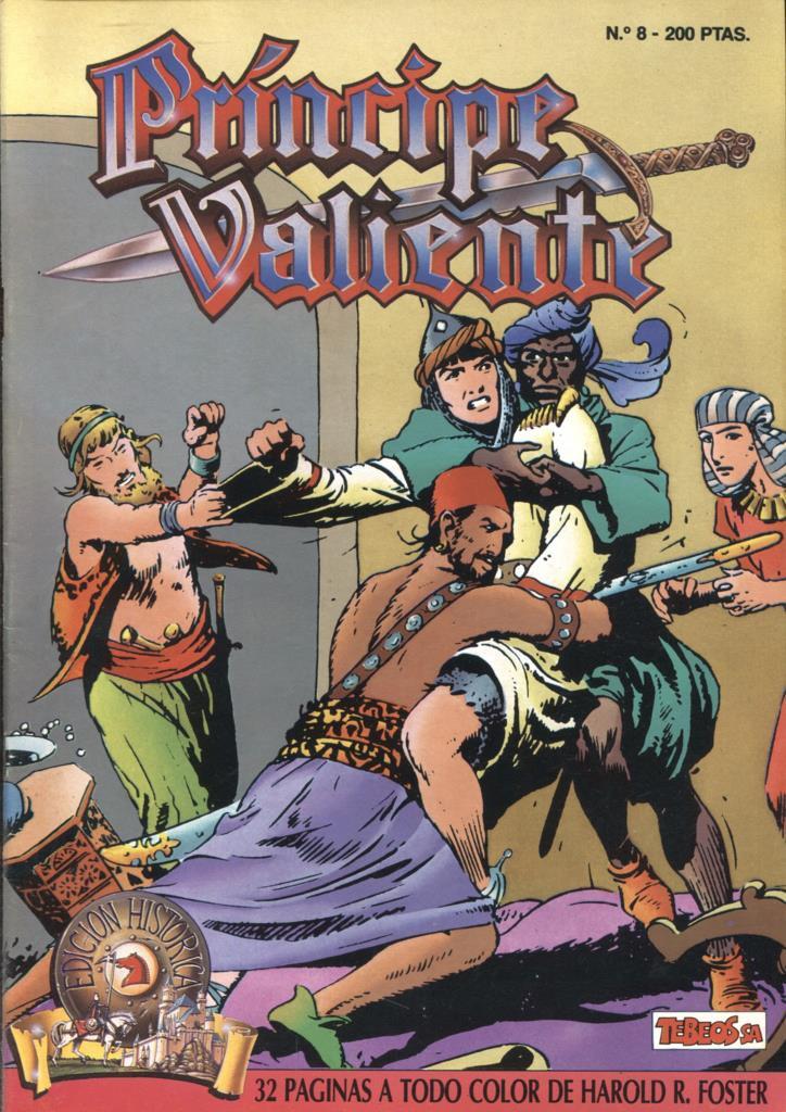 Ediciones B: El Principe Valiente numero 08