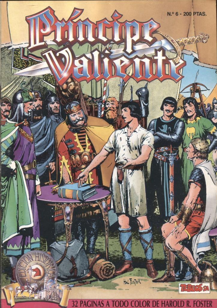 Ediciones B: El Principe Valiente numero 06