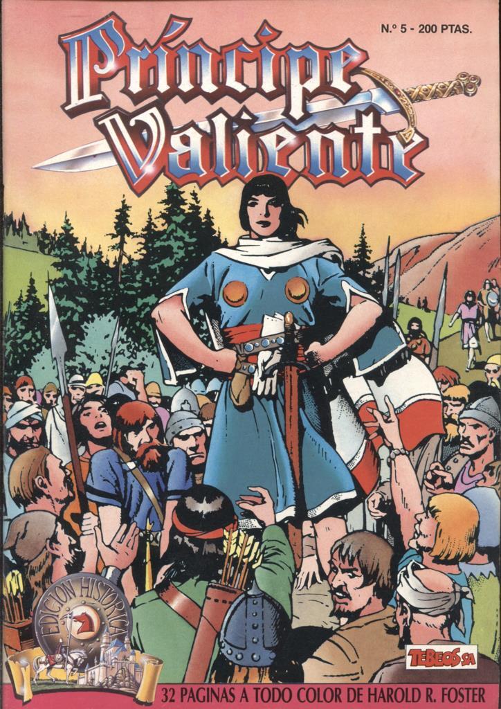 Ediciones B: El Principe Valiente numero 05
