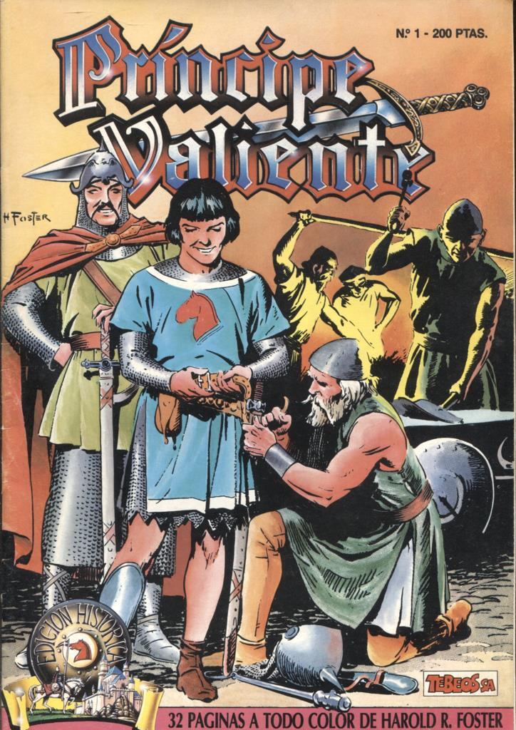 Ediciones B: El Principe Valiente numero 01