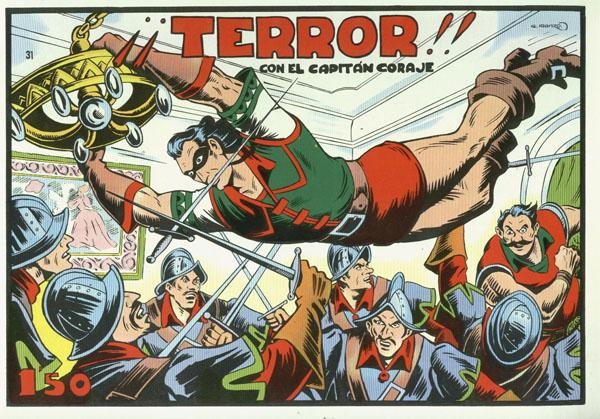 Iranzo: El Capitan Coraje facsimil numero 31: Terror