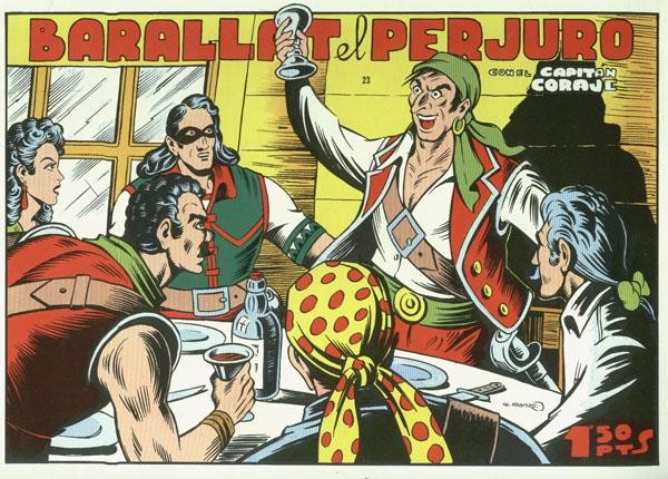 Iranzo: El Capitan Coraje facsimil numero 23: Barallat el perjuro