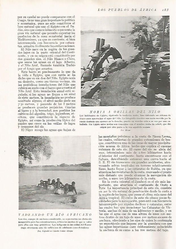 LAMINA 15638: Noria en el Nilo