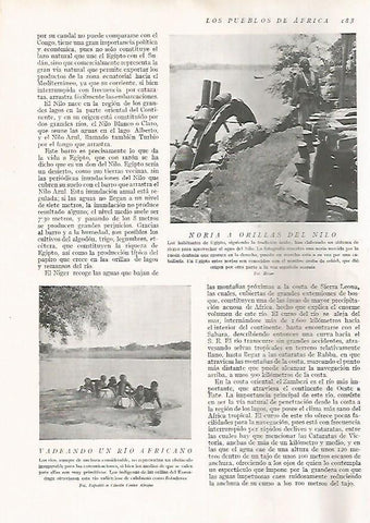 LAMINA 15638: Noria en el Nilo