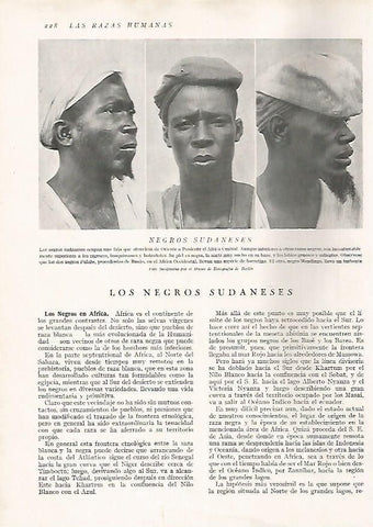 LAMINA 15669: Hombres de Sudan