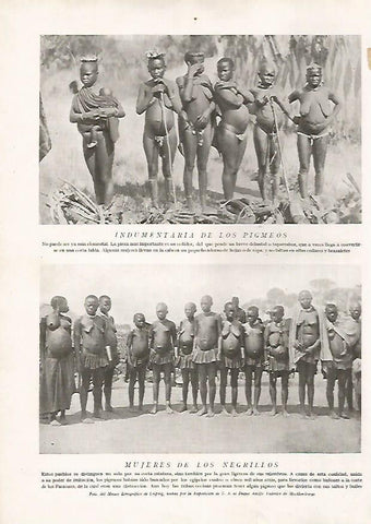 LAMINA 15663: Mujeres pigmeas