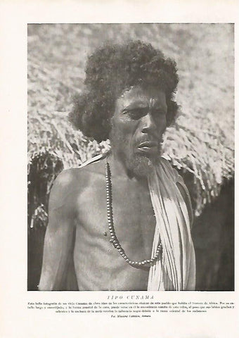 LAMINA 15650: Hombre Cunama