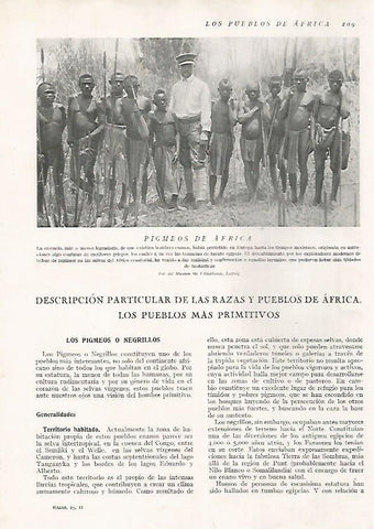LAMINA 15660: Pigmeos de Africa