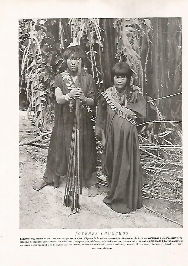 LAMINA 15610: Jovenes Chunchos
