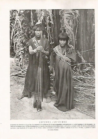 LAMINA 15610: Jovenes Chunchos