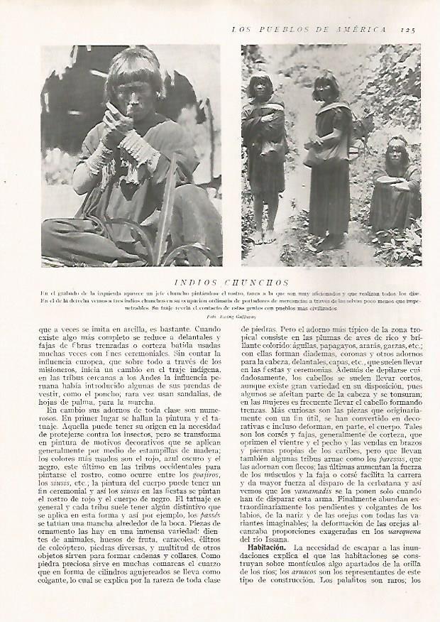 LAMINA 15608: Indios Chunchos