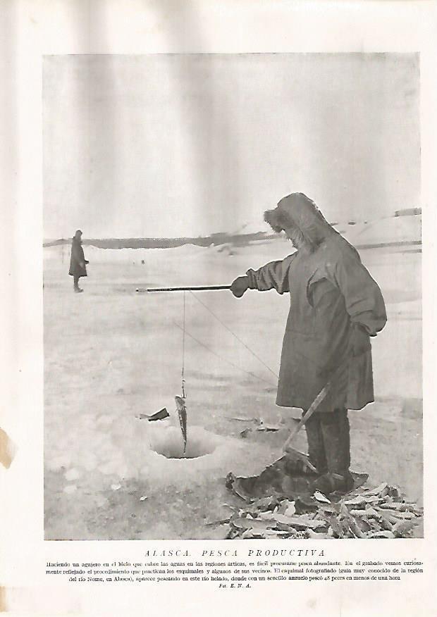 LAMINA 15562: Pesca en Alaska