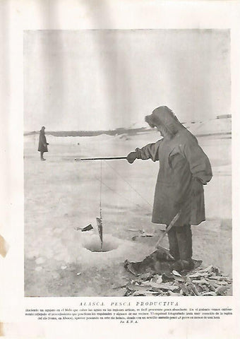 LAMINA 15562: Pesca en Alaska