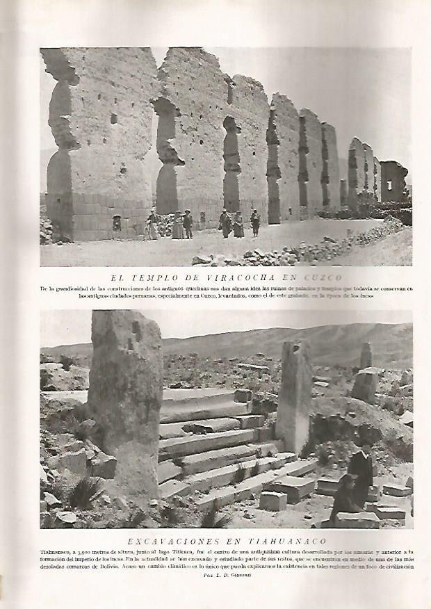 LAMINA 15553: Templo de Viracocha en Cuzco, Peru