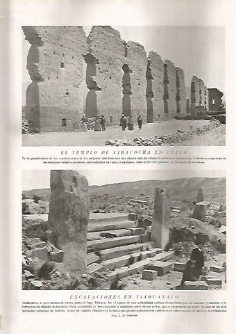 LAMINA 15553: Templo de Viracocha en Cuzco, Peru