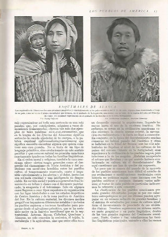 LAMINA 15548: Esquimales de Alaska