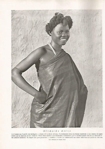 LAMINA 15676: Mujer Hausa