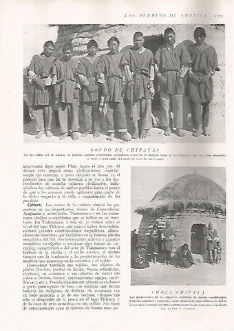 LAMINA 15605: Grupo de Chipayas