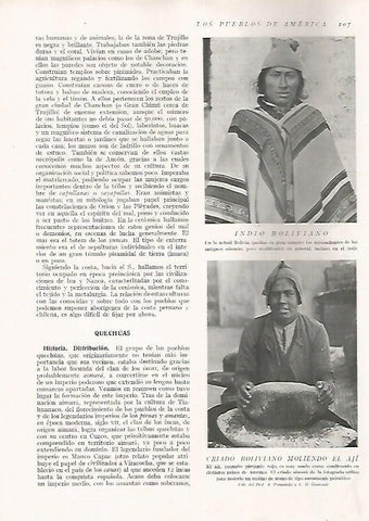 LAMINA 15599: Hombres de Bolivia