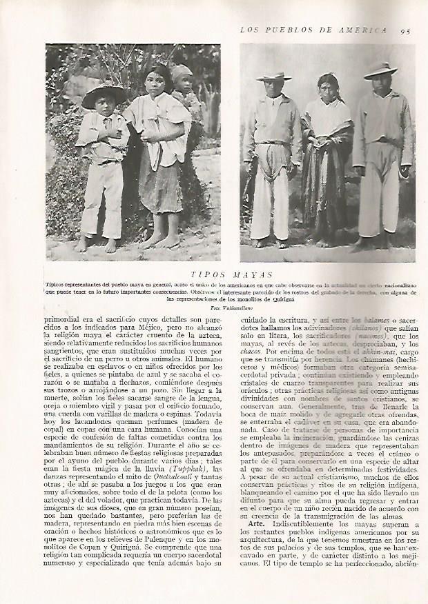 LAMINA 15595: Mayas