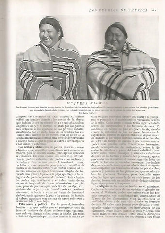 LAMINA 15576: Mujeres Kiowas
