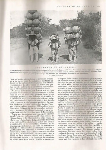 LAMINA 15593: Alfareros de Guatemala