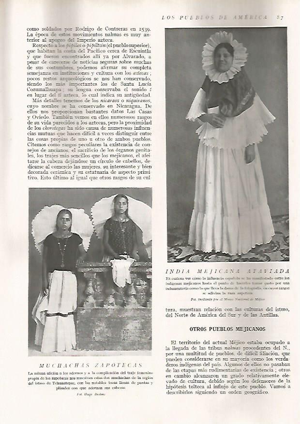 LAMINA 15591: Muchachas zapotecas