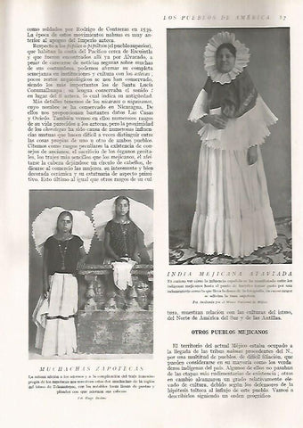 LAMINA 15591: Muchachas zapotecas