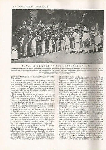 LAMINA 15589: Danza religiosa de los otomies