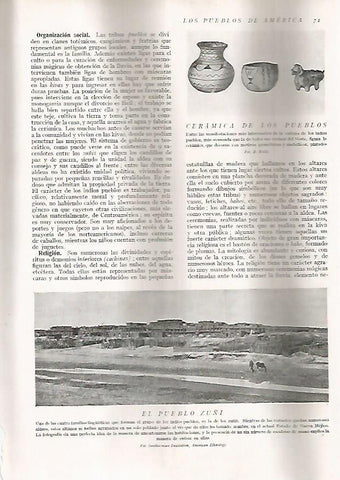LAMINA 15581: Pueblo Zuñi