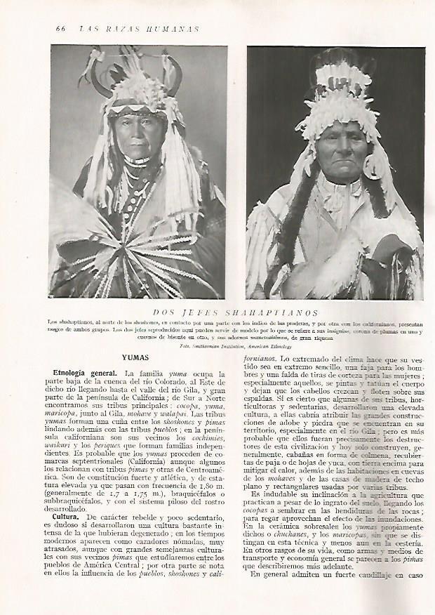 LAMINA 15578: Jefes Shahaptianos
