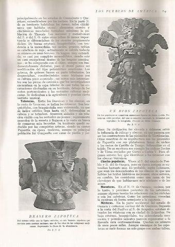 LAMINA 15592: Dios y brasero zapoteca