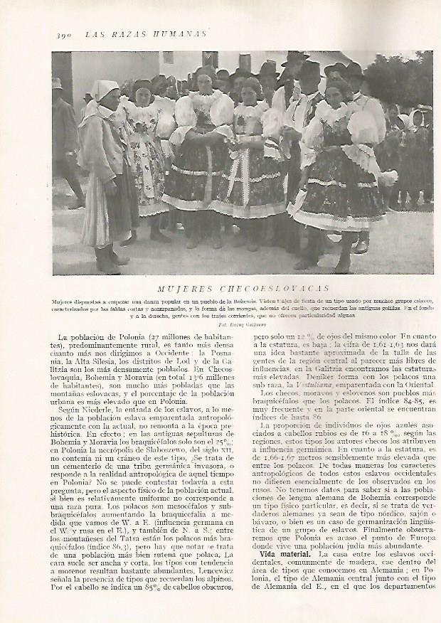 LAMINA 15775: Mujeres de Checoslovaquia