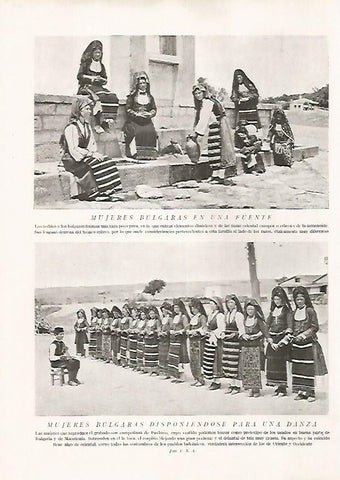 LAMINA 15768: Mujeres de Bulgaria