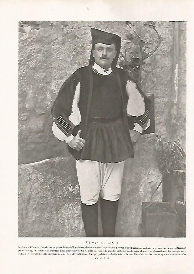 LAMINA 15765: Hombre de Cerdeña
