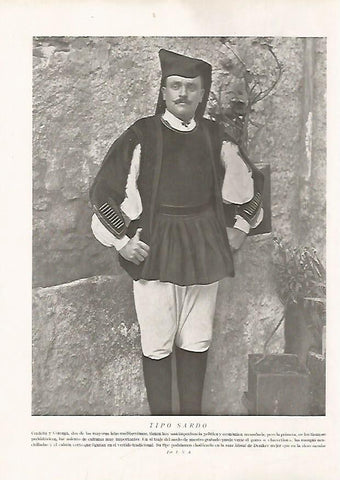 LAMINA 15765: Hombre de Cerdeña