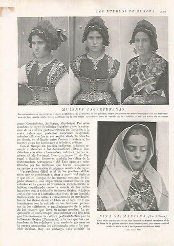 LAMINA 15801: Mujeres lagarteranas