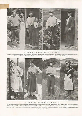 LAMINA 15789: Campesinos vascos