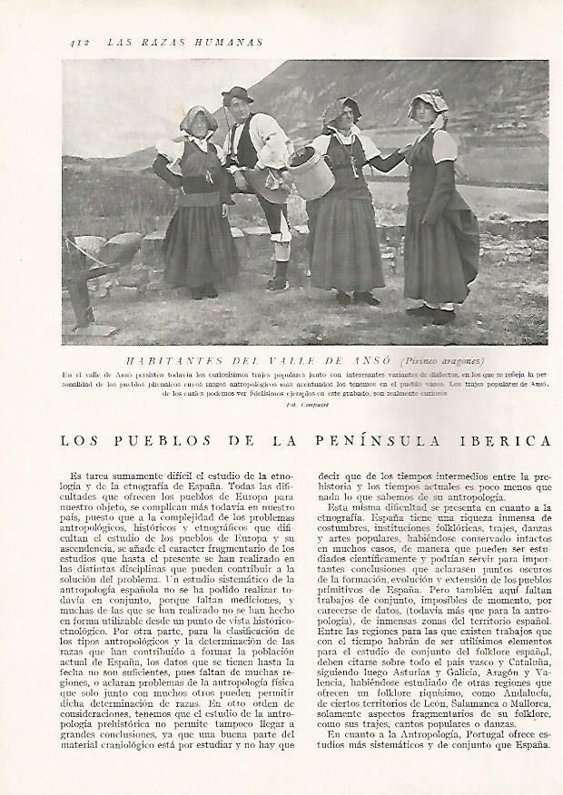 LAMINA 15787: Habitantes del Valle de Anso, Huesca